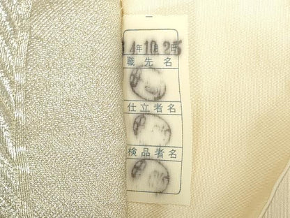 平和屋着物◎六通柄袋帯 唐織 舞蝶文 金銀糸 正絹 逸品 DAAU1832xg