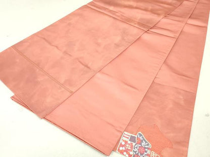 平和屋着物◎太鼓柄袋帯 刺繍 風景文 正絹 逸品 DAAU1849xg
