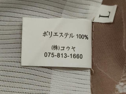 平和屋着物▽小紋　単衣　源氏香　洗える着物　DAAU2612ud