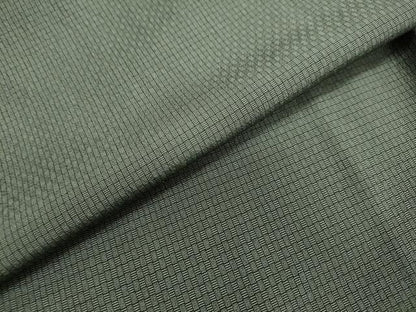 平和屋着物▽男性 紬 単衣 市松文様 正絹 逸品 DAAU2631ud