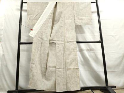 平和屋着物▽本塩沢 単衣 抽象文様 正絹 逸品 DAAU2687ud