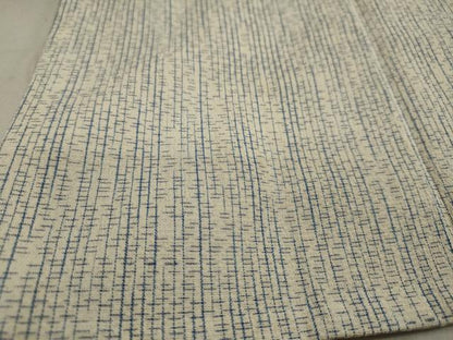 平和屋着物▽本塩沢 単衣 抽象文様 正絹 逸品 DAAU2687ud