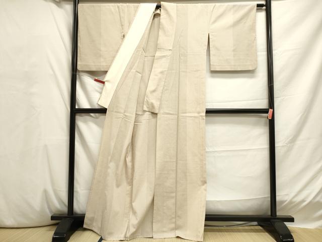 平和屋着物▽本塩沢 単衣 110亀甲 十字絣 正絹 逸品 DAAU3258op