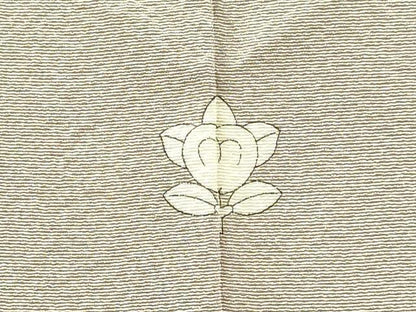 平和屋着物●上質な色無地　江戸鼠色　正絹　逸品　DAAU3940du