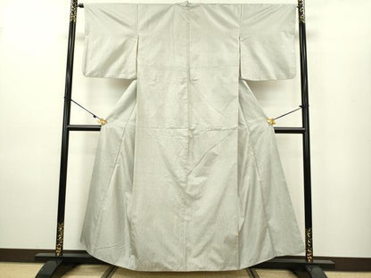 平和屋着物●本場大島紬　霞文　正絹　逸品　DAAU3944du