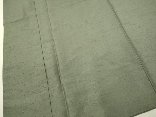 平和屋着物●男性　色無地　アンサンブル　長羽織・長襦袢（袷）セット　灰汁色　洗える着物　DAAU3963du