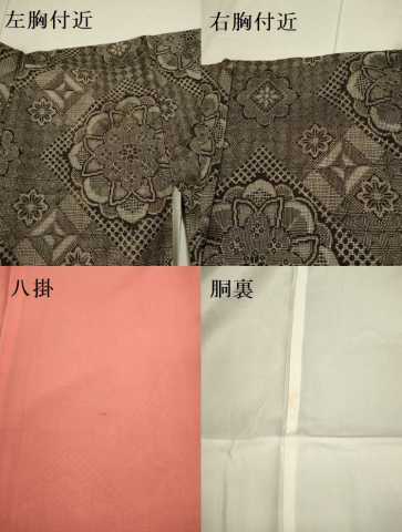 平和屋着物●本場大島紬　龍郷絣　正倉院花文　正絹　逸品　DAAU3969du