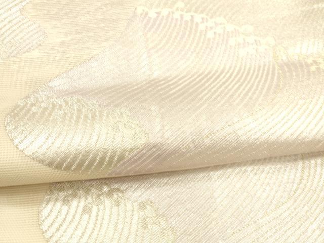 平和屋着物＊夏物　六通柄袋帯　流水文　金銀糸　正絹　逸品　DAAU4474cm
