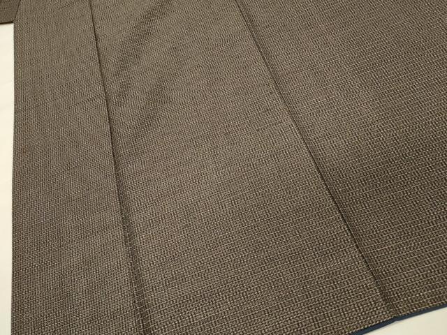 平和屋着物■男性　本場大島紬　格子　正絹　逸品　DAAU4880qp