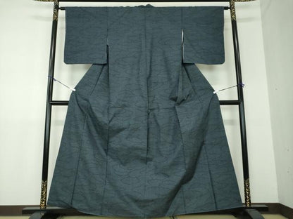 平和屋着物●本場大島紬　7マルキ　雲重ね　正絹　逸品　DAAU5079ps