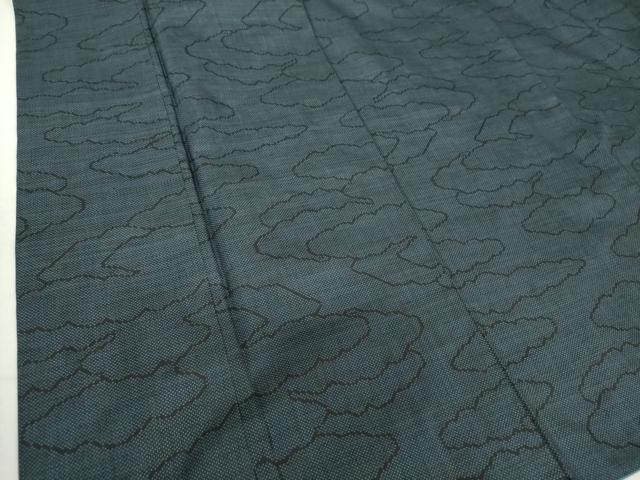 平和屋着物●本場大島紬　7マルキ　雲重ね　正絹　逸品　DAAU5079ps