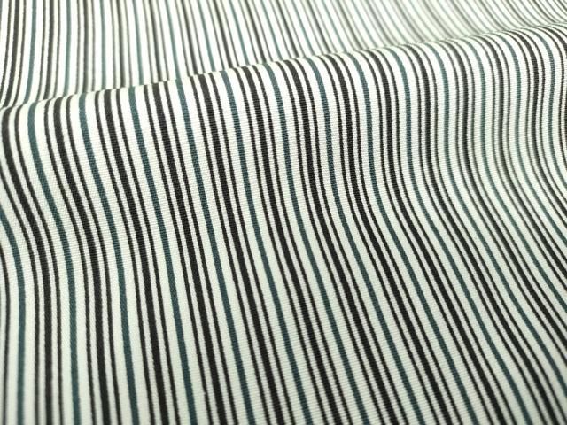 平和屋着物●上質な小紋 縞 正絹 逸品 DAAU5099ps