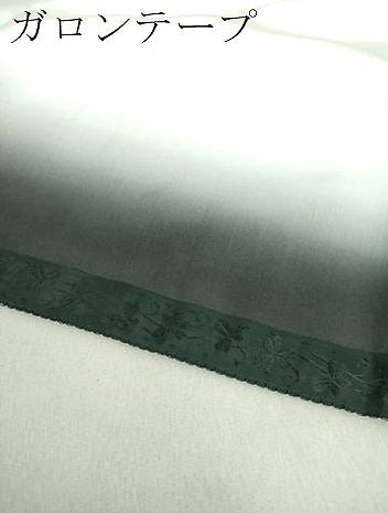 平和屋着物●上質な紬 雲取り花文 正絹 逸品 DAAU5101ps