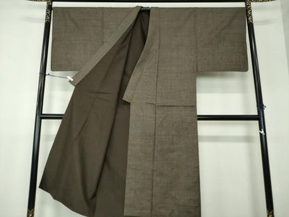 平和屋着物●男性 本場大島紬 アンサンブル 長羽織 100亀甲 総詰め 正絹 逸品 DAAU5114ps