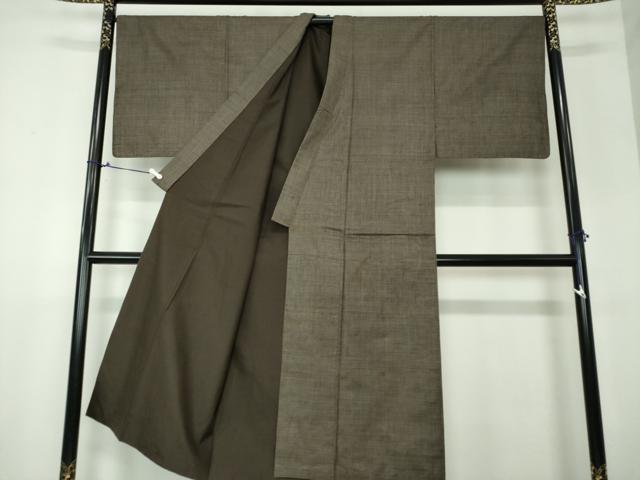 平和屋着物●男性 本場大島紬 アンサンブル 長羽織 100亀甲 総詰め 正絹 逸品 DAAU5114ps