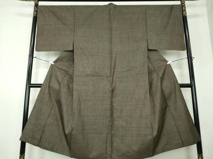 平和屋着物●男性 本場大島紬 アンサンブル 長羽織 100亀甲 総詰め 正絹 逸品 DAAU5114ps
