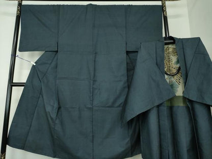 平和屋着物●男性 本場大島紬 アンサンブル 100亀甲 総詰め 正絹 逸品 DAAU5117ps