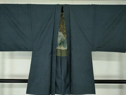 平和屋着物●男性 本場大島紬 アンサンブル 100亀甲 総詰め 正絹 逸品 DAAU5117ps