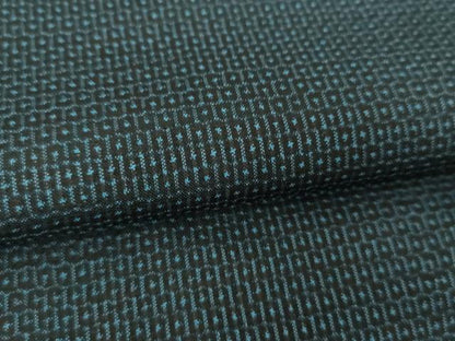 平和屋着物●男性 本場大島紬 アンサンブル 100亀甲 総詰め 正絹 逸品 DAAU5117ps