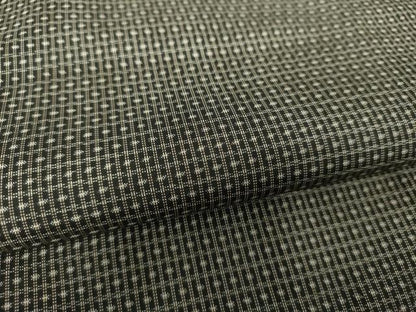 平和屋着物●男性 本場大島紬 アンサンブル 長羽織 亀甲柄 正絹 逸品 DAAU5121ps