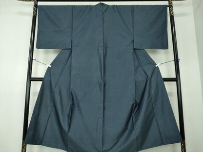 平和屋着物●男性 本場大島紬 アンサンブル 長羽織 亀甲柄 正絹 逸品 DAAU5122ps