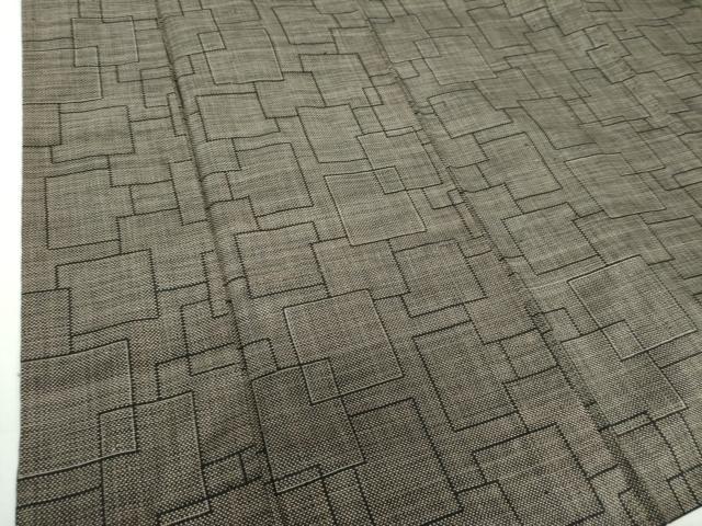 平和屋着物●本場大島紬　7マルキ　色紙重ね　正絹　逸品　DAAU5136ps