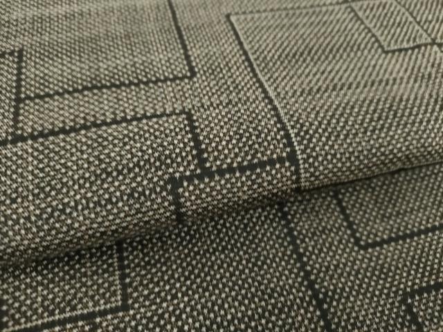 平和屋着物●本場大島紬　7マルキ　色紙重ね　正絹　逸品　DAAU5136ps