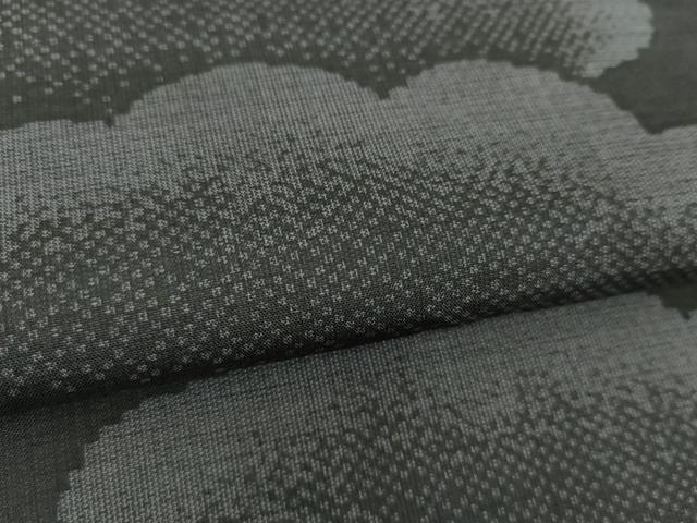 平和屋着物●本場大島紬 訪問着 雲重ね 正絹 逸品 未使用 DAAU5236ps
