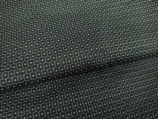 平和屋着物●男性 本場大島紬 100亀甲 総詰め 正絹 逸品 DAAU5262ps