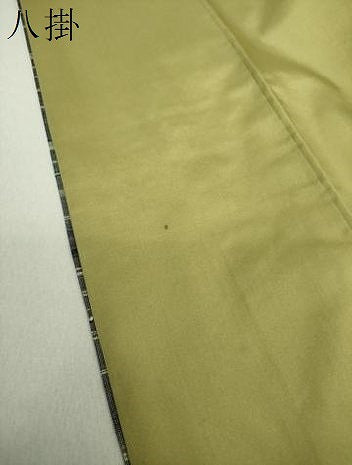 平和屋着物●上質な紬　格子　正絹　逸品　DAAU5286ps