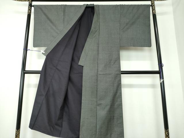 平和屋着物●男性 本場大島紬 アンサンブル 長羽織 100亀甲 総詰め 正絹 逸品 DAAU5296ps