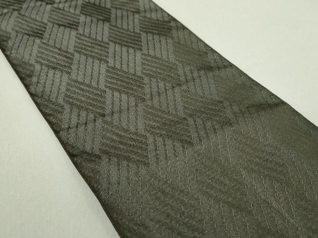 平和屋着物●両面　半幅帯　蜘蛛の巣　舞花文　DAAU5337ps