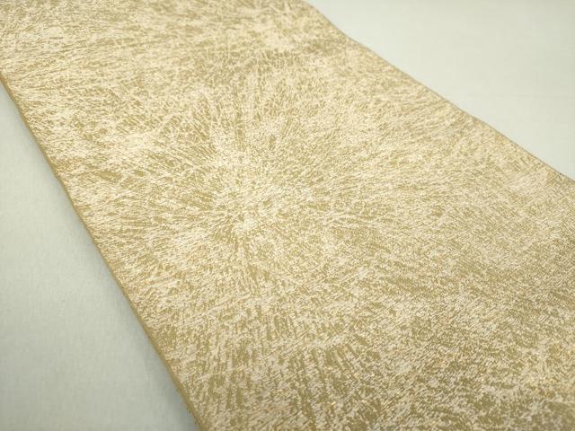 平和屋着物●龍村平蔵製 六通柄 本袋帯 菊もみ錦 金糸 正絹 逸品 DAAU5348ps