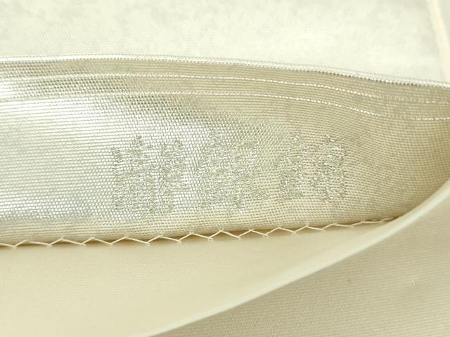 平和屋着物●加賀友禅の巨匠 初代 由水十久 西陣 長嶋成織物 ながしま帯 太鼓柄袋帯 葵祭 瀞銀錦 共箱付き 逸品 DAAU5447ps
