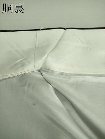 平和屋着物●本場大島紬　風景花文　正絹　逸品　DAAU5627ps