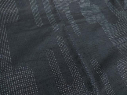 平和屋着物●上質な紬　霞文　正絹　逸品　未使用　DAAU5796ps