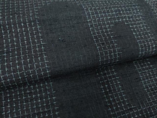 平和屋着物●上質な紬　霞文　正絹　逸品　未使用　DAAU5796ps