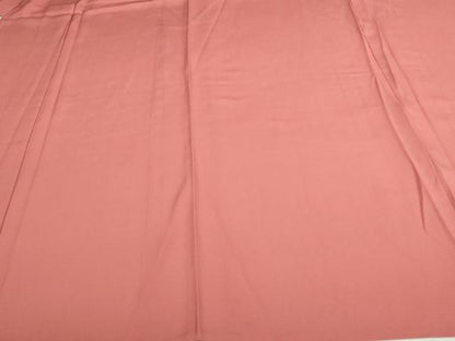 平和屋着物＊夏物　色無地　絽　甚三紅色　正絹　逸品　DAAU6167sf