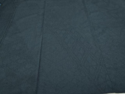 平和屋着物▽本塩沢 単衣 110亀甲 菱文 正絹 逸品 DAAU6371sf