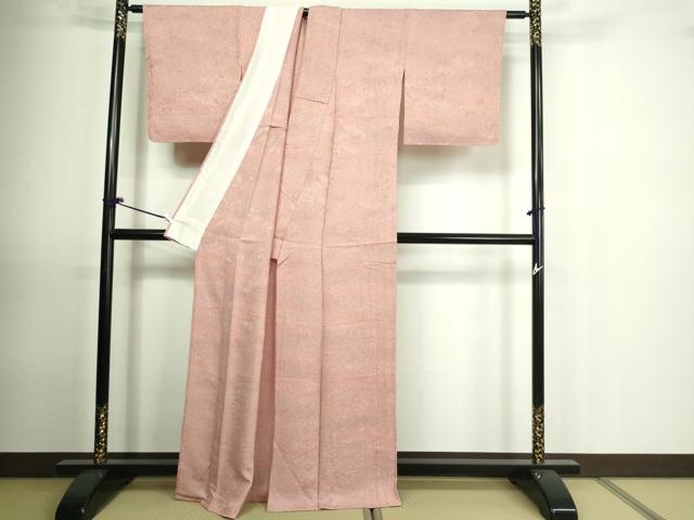 平和屋着物▽上質な小紋 単衣 辻が花地紋 暈し染め 正絹 逸品 未使用 DAAU6391sf