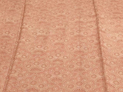 平和屋着物▽江戸小紋 単衣 花松文 正絹 逸品 DAAU6392sf
