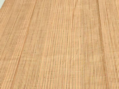 平和屋着物▽上質な紬 単衣 間道 正絹 逸品 未使用 DAAU6400sf