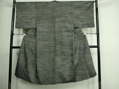 平和屋着物▽男性 紬 単衣 霞文 正絹 逸品 DAAU6419sf