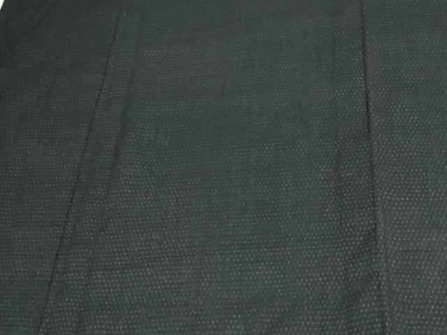 平和屋着物＊夏物 男性 お召 紗 蚊絣 正絹 逸品 DAAU6420sf