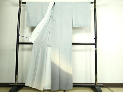平和屋着物▽訪問着 単衣 霞文 暈し染め 正絹 逸品 未使用 DAAU6429sf