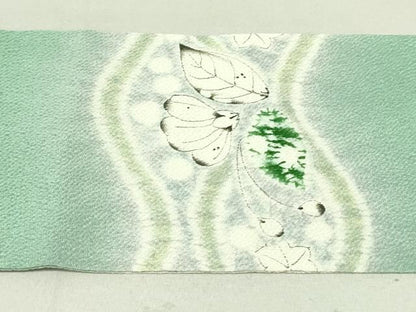 平和屋着物●染色作家 小倉淳史 つけ帯 辻が花 鬼しぼ縮緬 正絹 逸品 DAAU6585ob