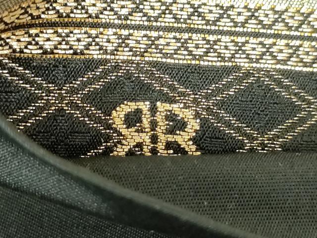 平和屋着物●西陣 服部織物謹製 六通柄袋帯 地紙重ね市松花文 金糸 引箔 正絹 逸品 DAAU6665ob