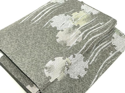 平和屋着物●つけ帯 小袖彩雪輪文 金糸 正絹 逸品 未使用 DAAU6692ob