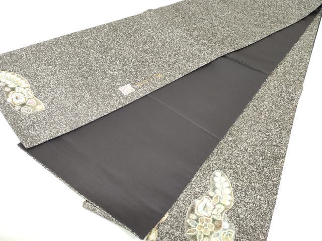 平和屋着物●樋熊哲也 辻が花 絞り 手描き 太鼓柄袋帯 金通し地 正絹 逸品 DAAU6862ob