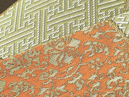 平和屋着物●六通柄　本袋帯　作家物　磁州縁起文　金銀糸　正絹　逸品　DAAU6896ob